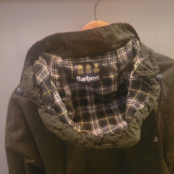 Men's Barbour Waxed Jacket - Picture 6 of 8